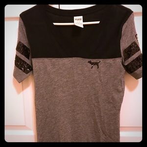 VS PINK BLING T-SHIRT TOP (PERFECT)